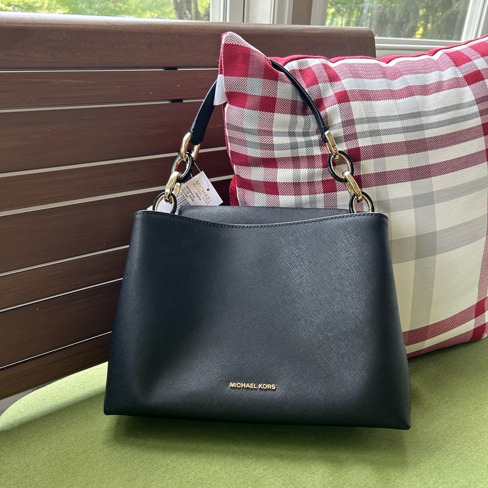 NWT Michael Kors Portia Large Shoulder Bag (with Crossbody belts)